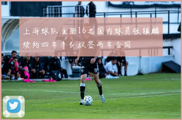 上海球队注册16名国内球员张镇麟续约四年李弘权签两年合同